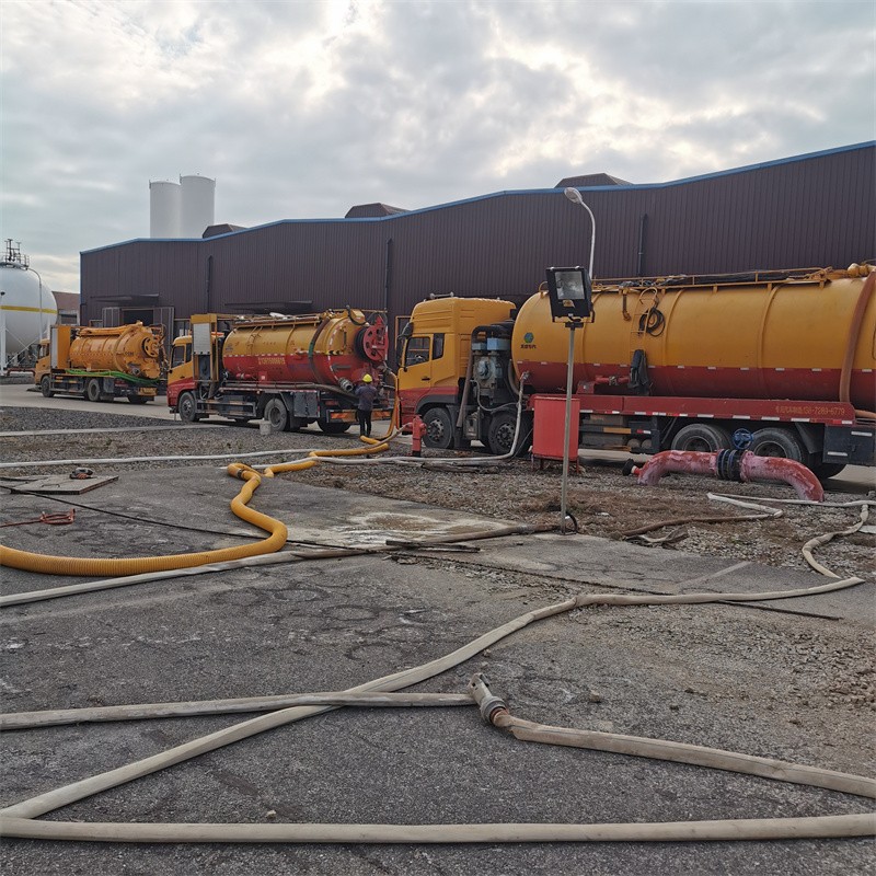 商水污水池清理