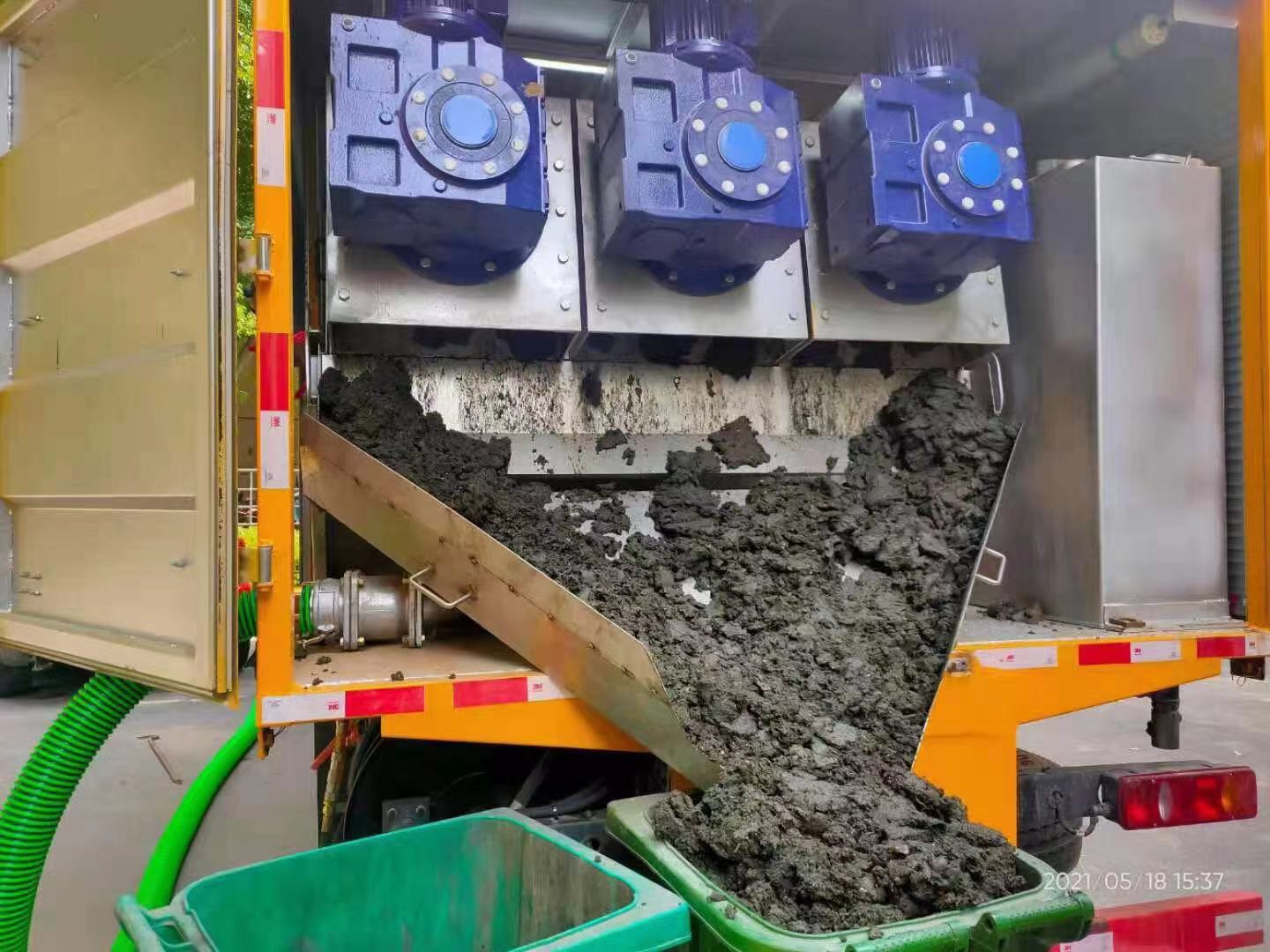 商水化粪池清掏城市维护站-泥浆净化干湿分离处理